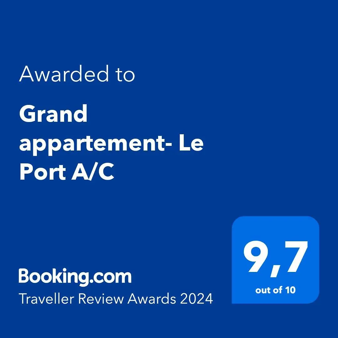 Grand Appartement- Le Port A/C Nice France